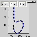 Spline approximation and re-sampling [click for a larger view]